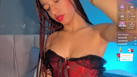 melany online show from January 7, 5:49 pm