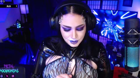 Snapshot of metalpocahotass chatting on February 2, 3:10 am MetalPocahotass online show from February 2, 3:10 am
