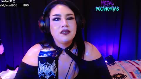 Snapshot of metalpocahotass chatting on September 15, 12:08 am MetalPocahotass online show from September 15, 12:08 am