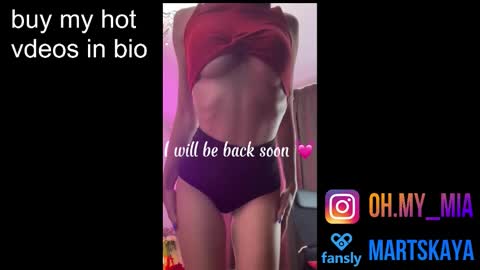 Mia Martskaya online show from March 4, 8:10 am