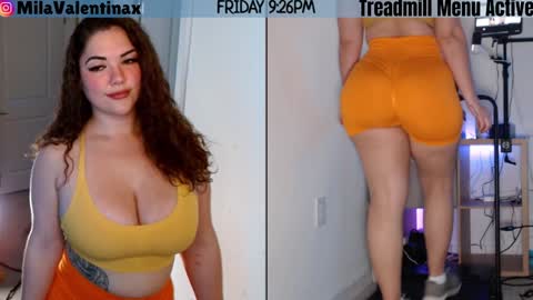 Mila Valentina online show from January 10, 2:27 am