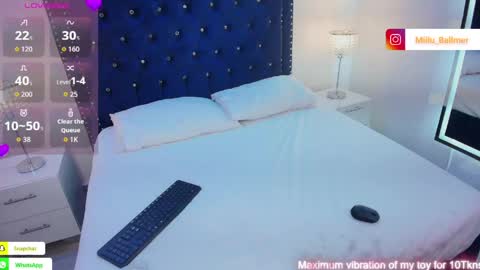 Milu ballmer  online show from April 23, 7:05 pm