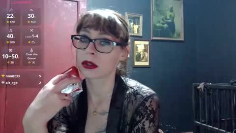MistressThrope online show from November 21, 12:34 am