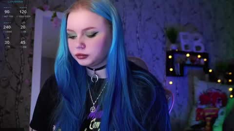 Snapshot of moon_valkyriie chatting on February 20, 10:37 am Emilia online show from February 20, 10:37 am