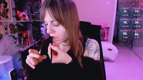 Snapshot of nanitamoore chatting on February 24, 8:36 pm Monday-Friday 12-4 AM and 6-9 AM New York time online show from February 24, 8:36 pm