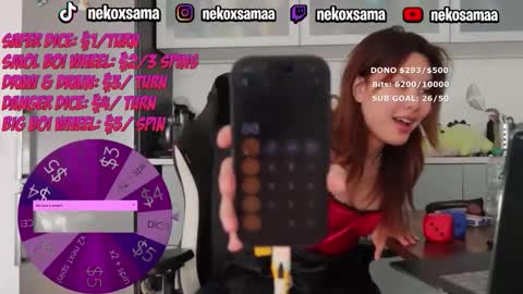 nekoxwaifu online show from April 24, 5:16 pm