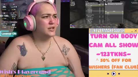 Wishs Playground online show from April 23, 11:06 am