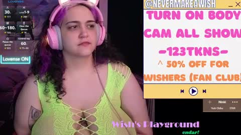 Wishs Playground online show from April 26, 6:55 am