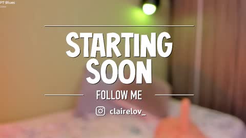 Claire online show from November 23, 10:55 pm