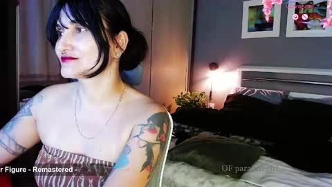 My alter ego Betinna Flowers - a tattooed Miss  -   Are you missing me come in here  -  online show from April 23, 9:50 pm