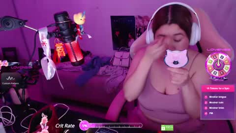 Snapshot of pink_girl0n chatting on February 12, 6:40 pm Kitty online show from February 12, 6:40 pm