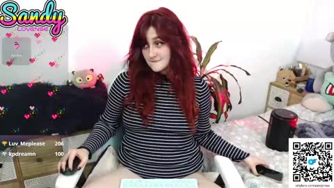 Snapshot of sandprinss chatting on February 26, 11:15 pm Sandy Prinss online show from February 26, 11:15 pm