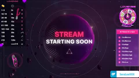 SeraLeeXXX online show from April 23, 5:15 pm