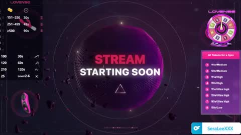 SeraLeeXXX online show from June 5, 6:36 pm