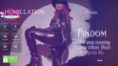 Snapshot of sharoon_gold chatting on October 23, 2:50 am Your mistress Sharon online show from October 23, 2:50 am