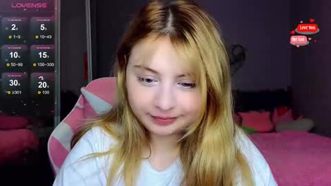 Snapshot of shy_blondiee chatting on February 8, 12:38 am Molly online show from February 8, 12:38 am
