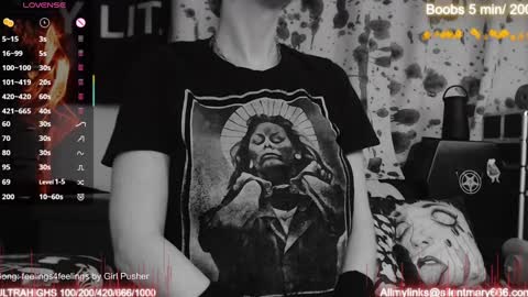 Snapshot of silentmary chatting on October 10, 2:05 am Allmylinkssilentmary666 online show from October 10, 2:05 am