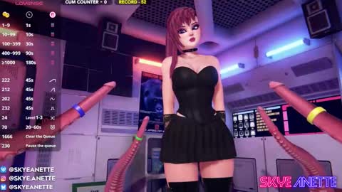 SkyeAnette online show from September 26, 1:14 am