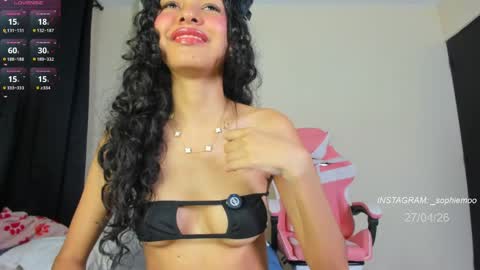 Sophie online show from April 27, 1:52 pm