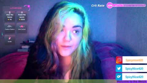 Snapshot of spicynice420 chatting on October 14, 6:49 am spicynice420 online show from October 14, 6:49 am