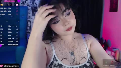 Snapshot of strangergirlxxx chatting on January 23, 7:00 am Carla Independent model online show from January 23, 7:00 am