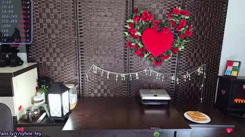 Snapshot of sylvie_fey chatting on February 5, 10:33 pm Sylvie online show from February 5, 10:33 pm
