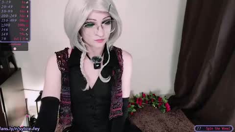 Snapshot of sylvie_fey chatting on March 1, 10:10 pm Sylvie online show from March 1, 10:10 pm