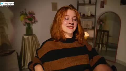 Snapshot of thegingerp chatting on February 23, 12:37 am Streaming mostly at online show from February 23, 12:37 am