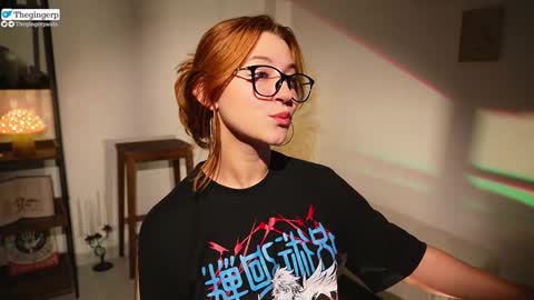 Snapshot of thegingerp chatting on January 14, 10:02 pm Streaming mostly at online show from January 14, 10:02 pm