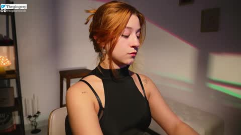 Snapshot of thegingerp chatting on January 28, 9:19 pm Streaming mostly at online show from January 28, 9:19 pm