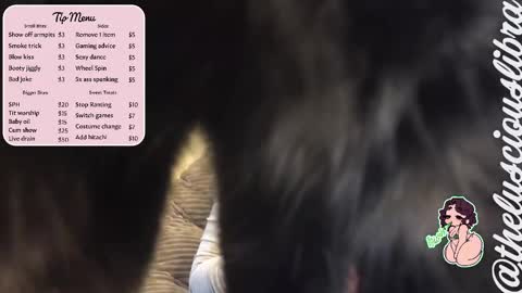Snapshot of thelusciouslibra chatting on October 19, 10:12 pm thelusciouslibra online show from October 19, 10:12 pm