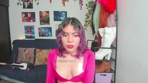 Vaiolet1314 online show from April 23, 12:29 pm