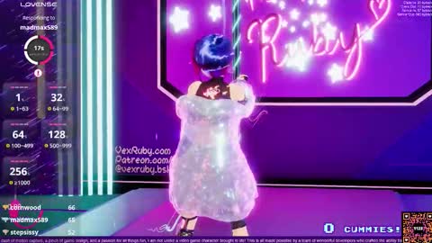 Vex Ruby online show from February 1, 1:15 am