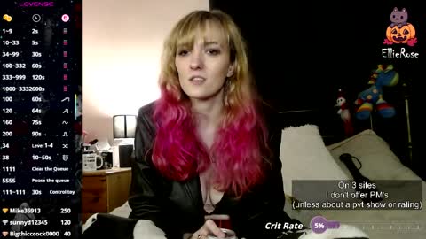 EllieeRose online show from March 27, 2:46 am