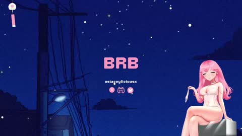 XstaceyliciousX online show from October 23, 8:15 pm