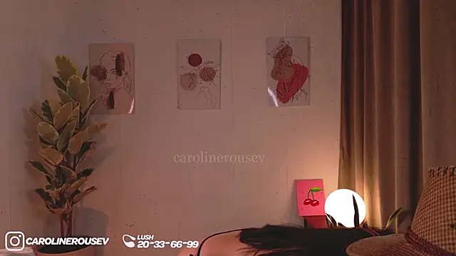 carolinerousev online show from April 2, 7:33 pm