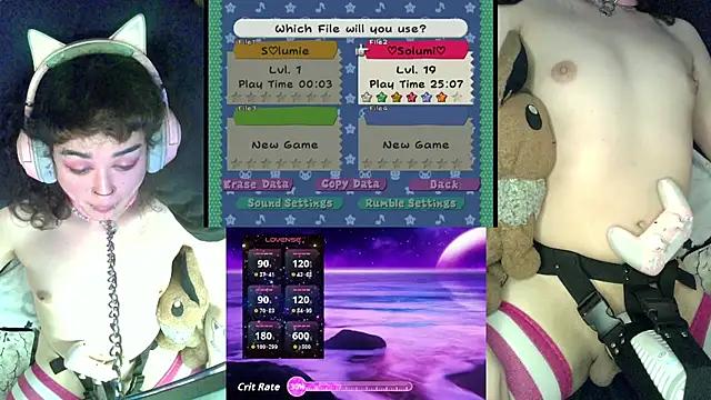 Solumi online show from December 20, 9:19 pm