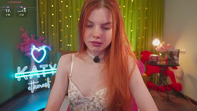 Katy  Ethereal online show from April 24, 3:09 am