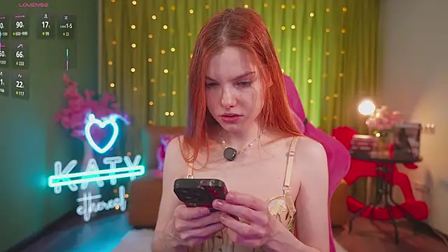 Katy  Ethereal online show from April 27, 3:03 am