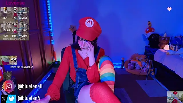 bluelen online show from November 27, 8:50 am