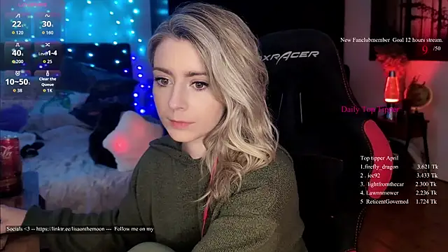 Lisaonthemoon online show from April 24, 5:16 pm