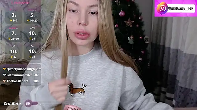 Marmalade Fox online show from January 15, 4:46 pm