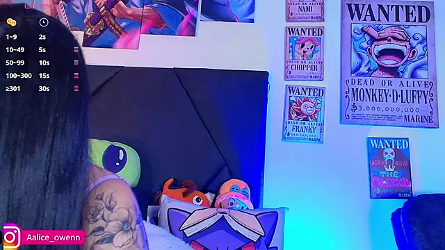 Aliceowenn online show from March 11, 9:39 pm