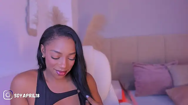 aprilebony  online show from April 17, 10:50 am