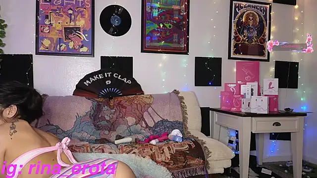 RinaErota online show from April 7, 10:12 pm