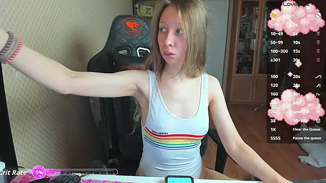 cutieMila online show from November 22, 7:55 am