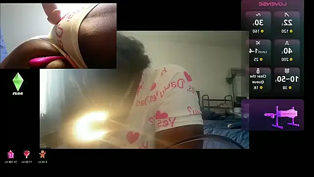 BaddKittyPurrrs online show from February 7, 7:07 pm