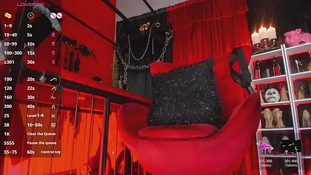 MistressAndre online show from June 13, 8:17 pm