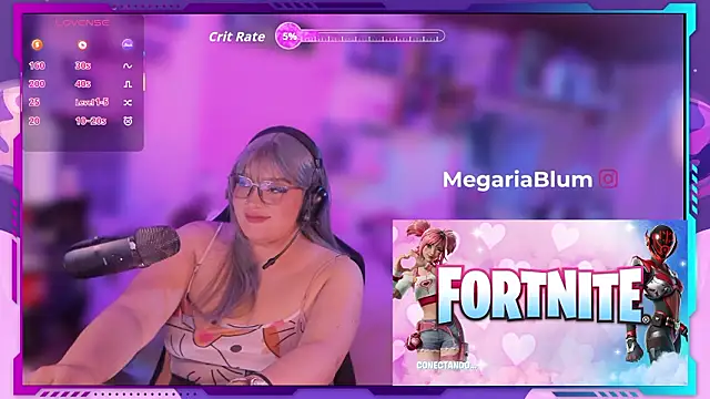 MegariaB online show from February 12, 4:47 am