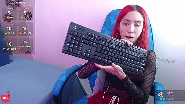 Erika Stevens online show from February 6, 3:37 pm